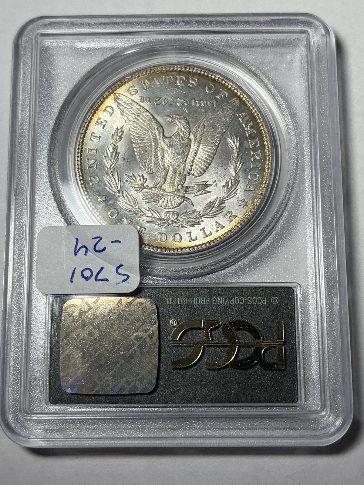 1893 PCGS MS64 Morgan Silver Dollar Old Green Holder
