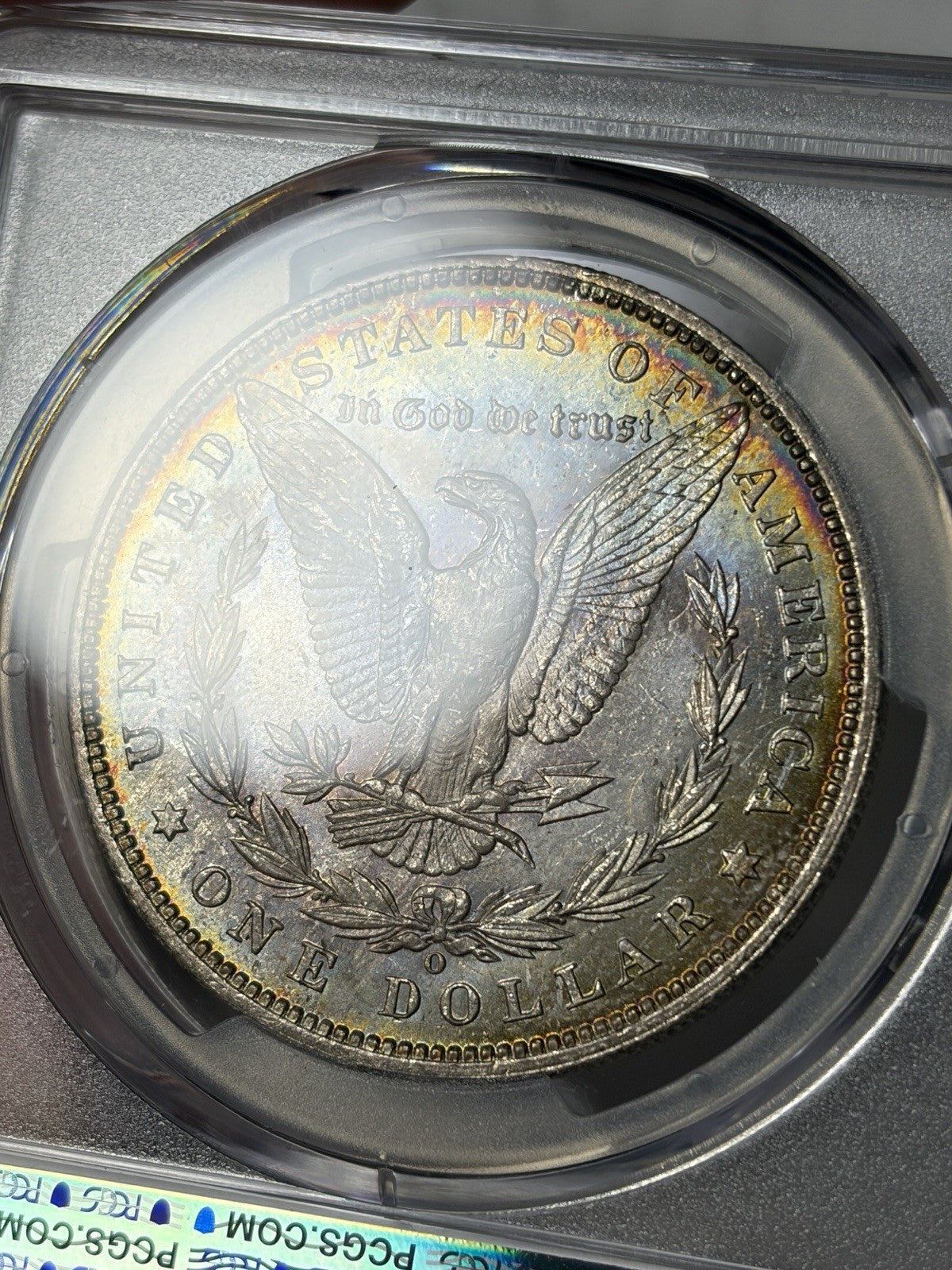 1891-O PCGS MS65 Morgan Silver Dollar Toned 