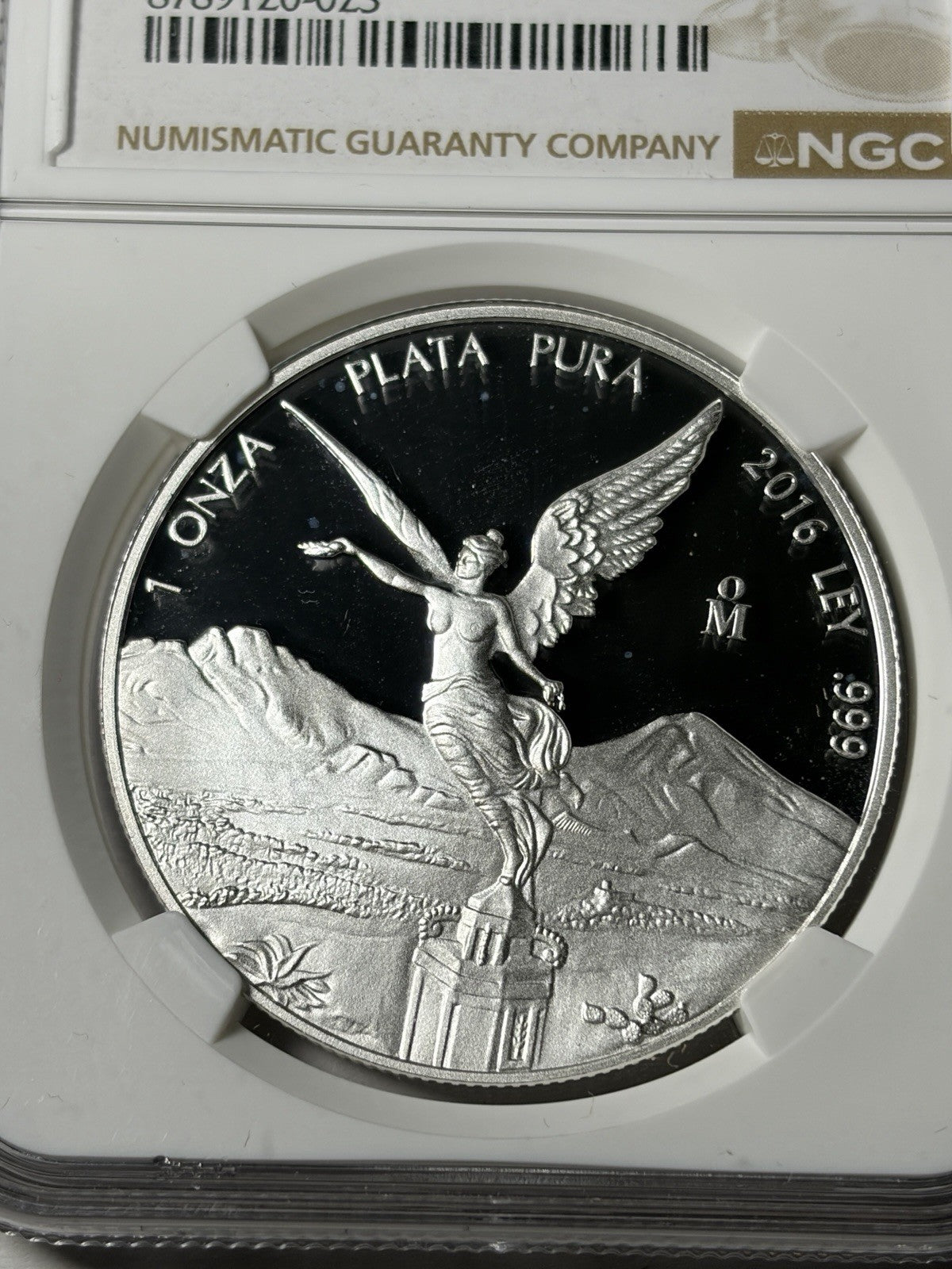 2016 Mo NGC PF69 Ultra Cameo Mexico 1 Onza Libertad PROOF Silver