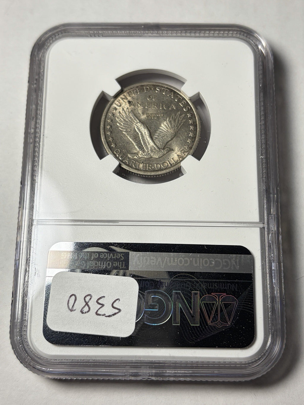 1917 Type 1 NGC MS62 FH Standing Liberty Quarter
