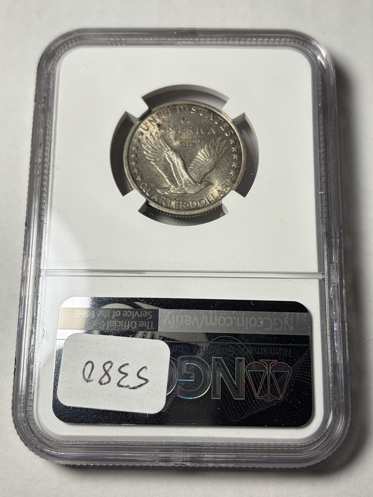 1917 Type 1 NGC MS62 FH Standing Liberty Quarter