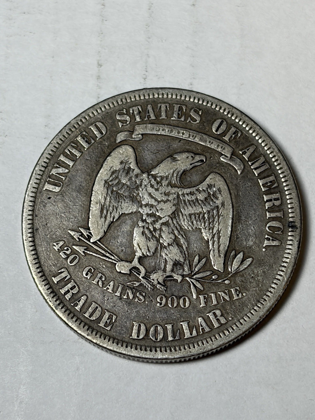1877 Trade Silver Dollar