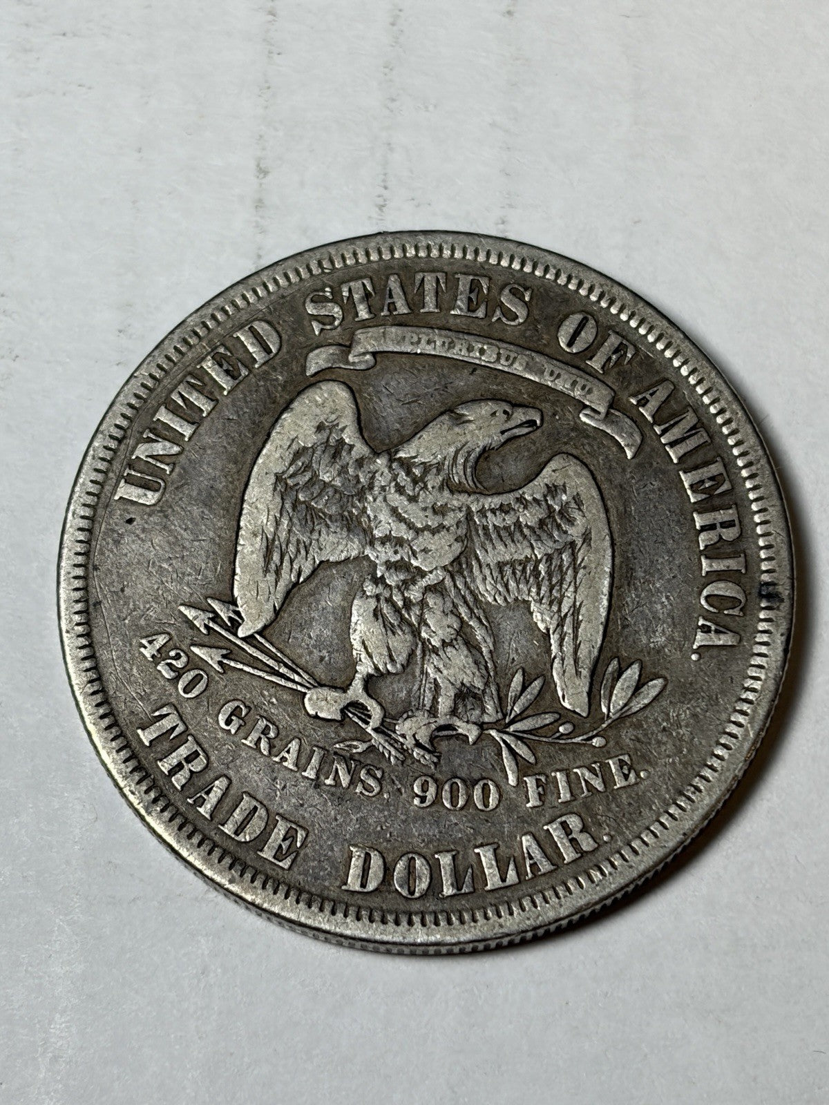 1877 Trade Silver Dollar
